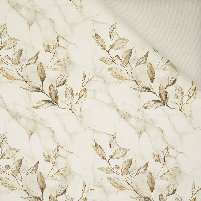 FLORAL GOLD - Cloud Dancer WZ.1 - Potahový velur 