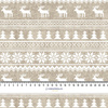 REINDEERS PAT. 2 / ACID WASH BEIGE - single jersey with elastane 