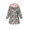KINDERPARKA (ARIEL) - FLAMINGOS UND MONSTERAS - Softshell (98/104)