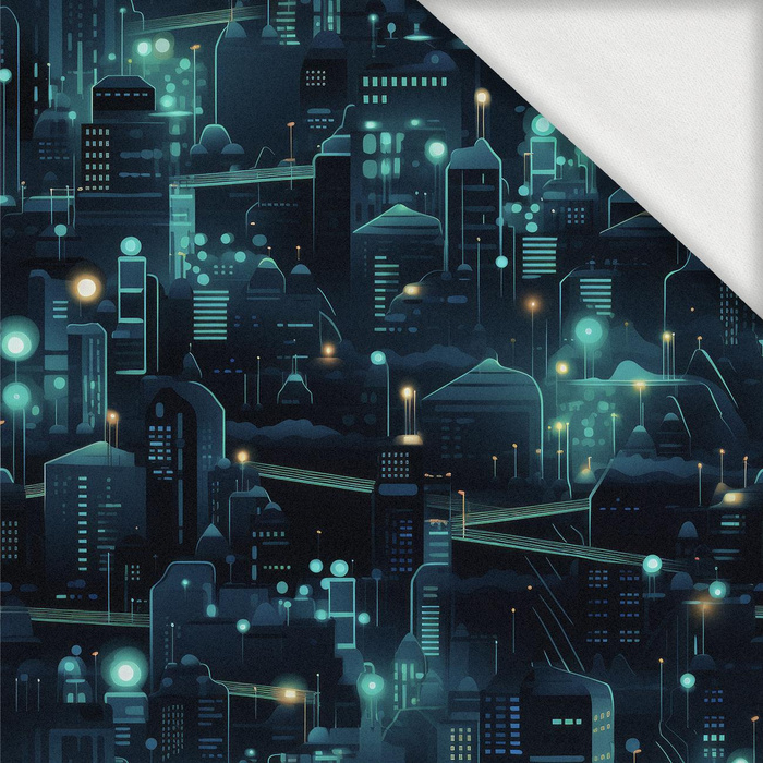 NEON CITY WZ.4 - lehký, česaný úplet