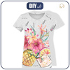WOMEN’S T-SHIRT - PINEAPPLE DRINK - single jersey XXS