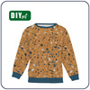 CHILDREN'S (NOE) SWEATSHIRT - TERRAZZO PAT. 1 - sewing set