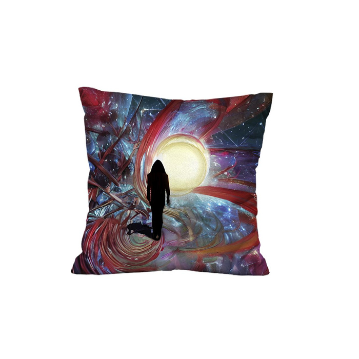 PODUSZKA 45X45 - UNIVERSE - Panama 220g - panel przód + tył