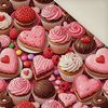 VALENTINE'S DAY 22 - Polster- Velours