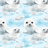 ARCTIC SEAL - Muślin bawełniany