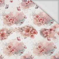 BUTTERFLY & FLOWERS WZ. 18 - Viscose jersey