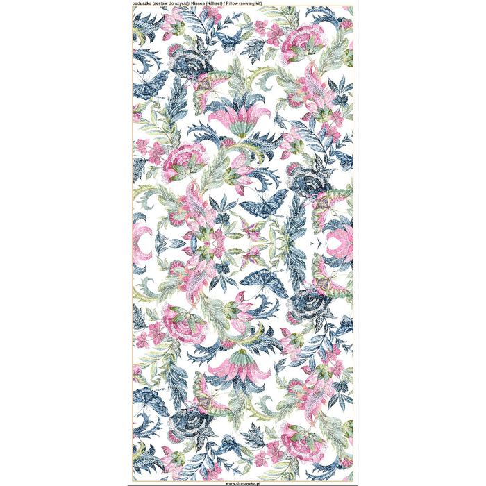 PODUSZKA 45X45 - AMBATIK wz. 2 - welur tapicerski - panel przód + tył