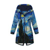 PARKA DAMSKA (ANNA) - GWIAŹDZISTA NOC (Vincent van Gogh) - zestaw do uszycia XXL