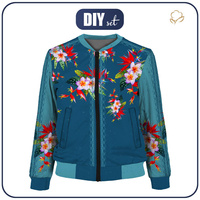 WOMEN’S BOMBER JACKET (KAMA) - STRELITZIA - sewing set XS