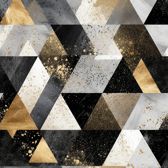 GEOMETRIC WZ. 5 - Single Jersey