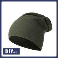BEANIE CAP - OLIVE - sewing set