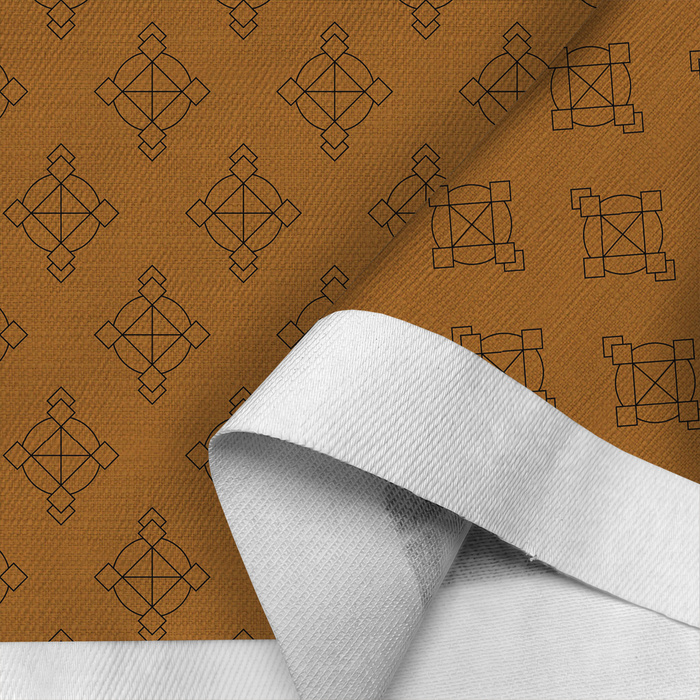GEOMETRIC MINIMAL WZ. 10 - Drelich bawełniany