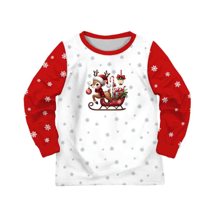 DĚTSKÉ PYŽAMO "MIKI" - WINTER ANIMALS VZ. 18 - Sada šití (110/116)