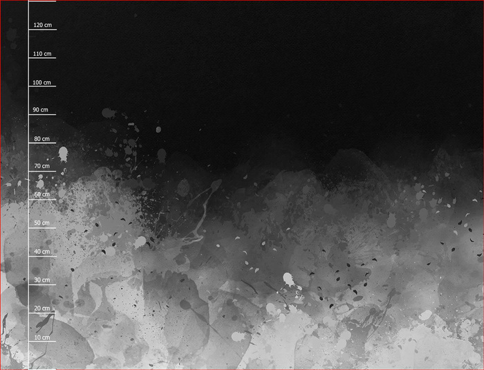 SKVRNY (šedý) / černý - panel úplet PTE200