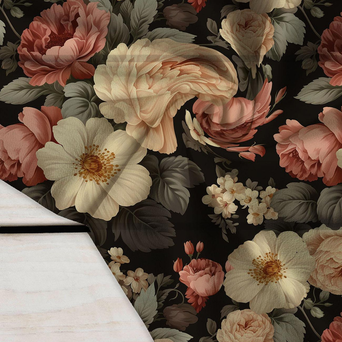 AUTUMN FLOWERS WZ.17 - Krepp