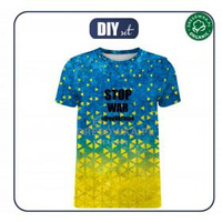 MEN’S T-SHIRT M - #FREEUKRAINE (STOP WAR) - single jersey