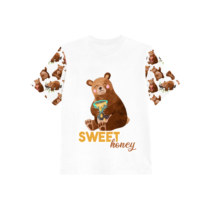 2-PACK - KID’S T-SHIRT - BEARS - sewing set (128/134)