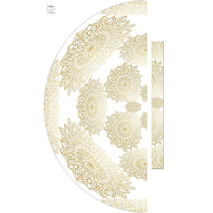 MANDALA wz. 5 - panel na spódnicę "MAXI"