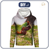 CLASSIC WOMEN’S HOODIE (POLA) - SKURCZ BEAST - sewing set L