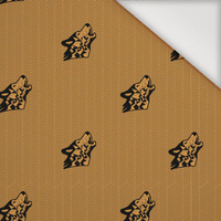 WOLF (NIGHT CALL) / mustard - Nylon fabric PUMI