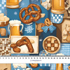 OKTOBERFEST WZ.6 - dzianina drapana z elastanem ITY