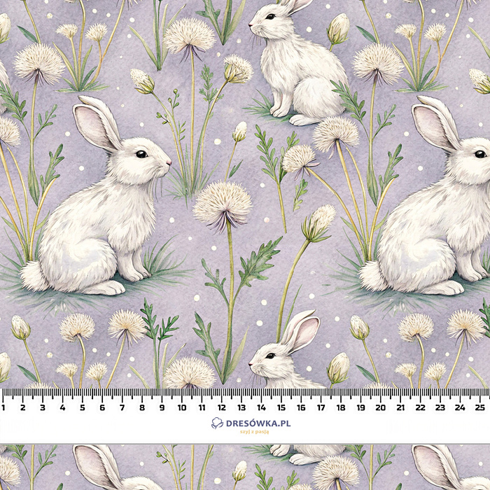 HAPPY BUNNY WZ. 5 - Slub Weave