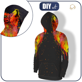 HERREN HOODIE (COLORADO) - WOLF M. 2 - Nähset