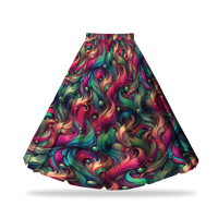 panel kalhot "MAXI"/ Colorful feathers