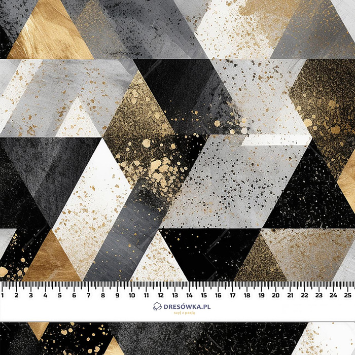 GEOMETRIC WZ. 5 - Cotton woven fabric