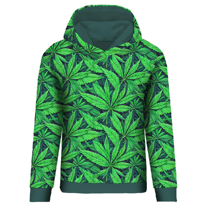 Hemp leaves WZ. 7 - Lycra 300g
