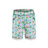 KURZE KINDERHOSE (RIO) - EINHÖRNER UND EISCREME / hellblau - Sommersweat (134/140)