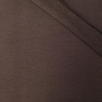 French Terry mit Elasthan - ESPRESSO (D-246)