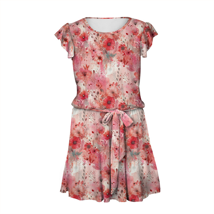 KLEID "EMMA" - FLORAL REVERIE WZ. 5 - Viskosejersey mit Elasthan XXL