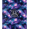 NEON GALAXY WZ.8 - panel (60cm x 50cm)- single jersey s elastanem ITY