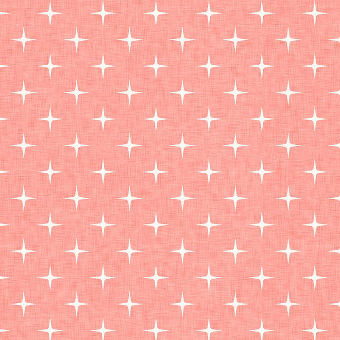 ERSTER STERN / apricot - Baumwoll Webware