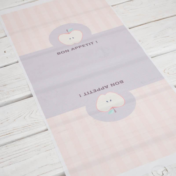 LUNCH BAG - APPLE - S