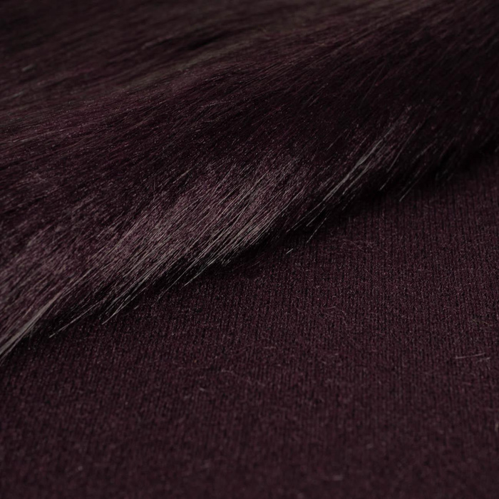 AUBERGINE - FAUX FUR