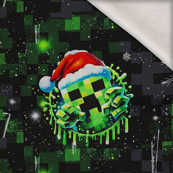 WINTER PIXEL wz.2 - panel (60cm x 50cm) teplákovina počesaná s elastanem ITY