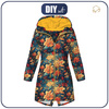 DAMENPARKA (ANNA) - VINTAGE CHINESE FLOWER MS. 4 - Nähset XL