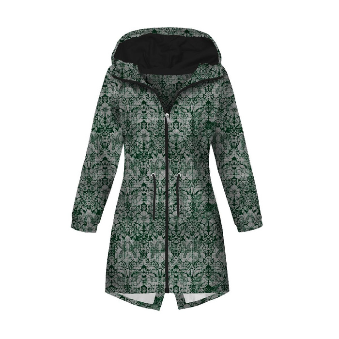 DAMENPARKA (ANNA) - ZAUBER DAMASCO m. 1 (ZAUBERSCHULE) / grau - Softshell XXL