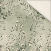 PASTEL FLOWERS WZ. 27 - Linen 100%