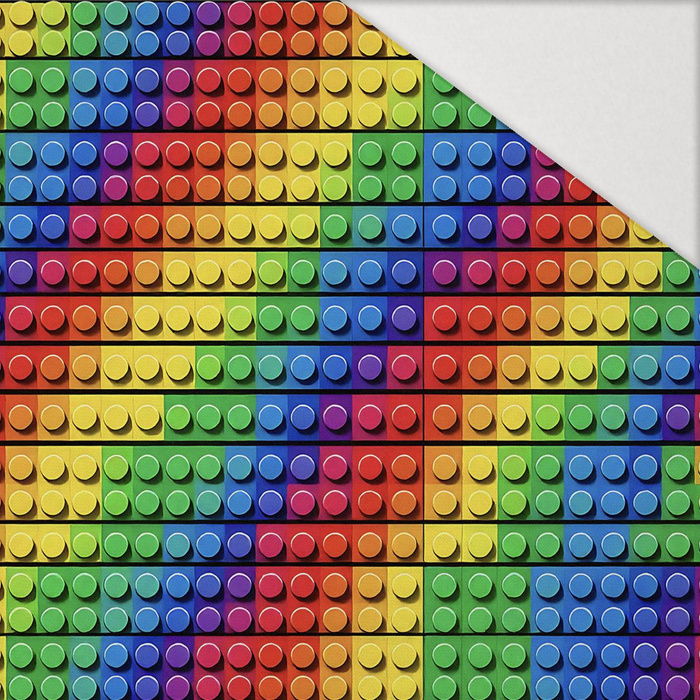 NEON BLOCKS WZ.2 - Hydrophobic brushed knit