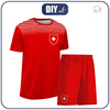 Children's sport outfit "PELE" - SWITZERLAND - sewing set