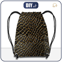 GYM BAG - LEATHER PATTERN PAT.18 - sewing set