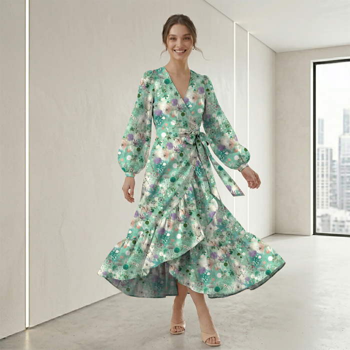 FLORAL REVERIE WZ. 10 - Polster- Velours