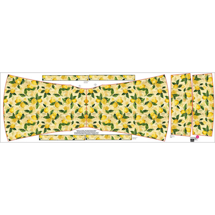 Carmenausschnitt Kleid (LILI) - LEMON wz.2 - Nähset 