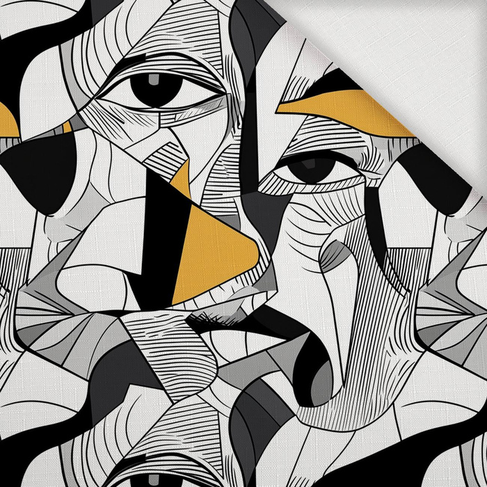 EYES WZ.3 - Woven Fabric for tablecloths