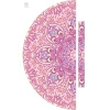KOLOROWA MANDALA wz. 2 - panel na spódnicę "MAXI" - jersey wiskozowy