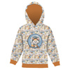 KID'S HOODIE (ALEX) - SPACE CUTIES pat. 13 (CUTIES IN THE SPACE) - looped knit fabric (86/92)