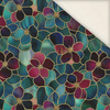 STAINED GLASS WZ. 16 ( EMERALD)- Slub Weave